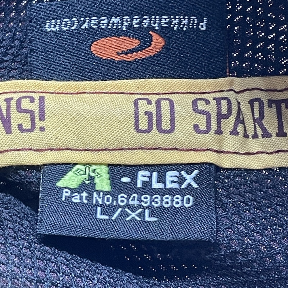Spartans Maroon "T"TURPIN Baseball Cap Embroidered Yellow Hat Sports CONNECTION - Picture 4 of 5
